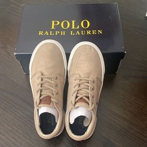 Ralph Lauren lace up sneakers size 13.5 kids